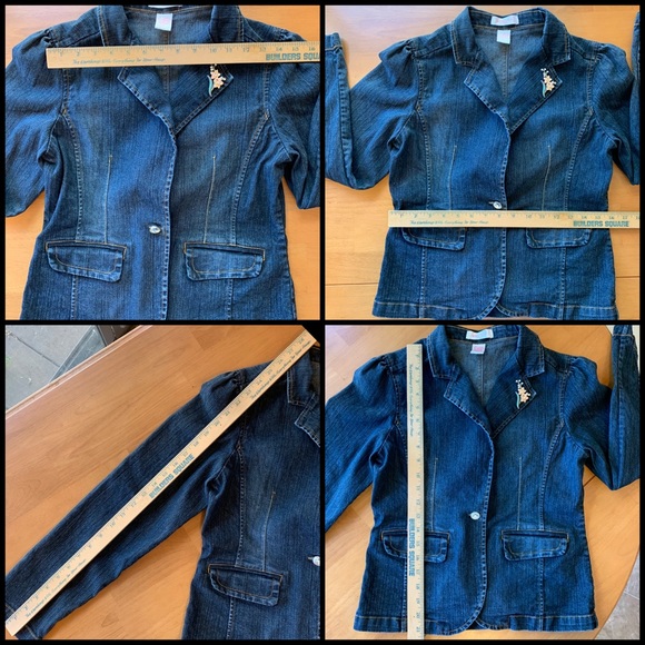 Xhiliration🌸Denim Jacket - Picture 4 of 9